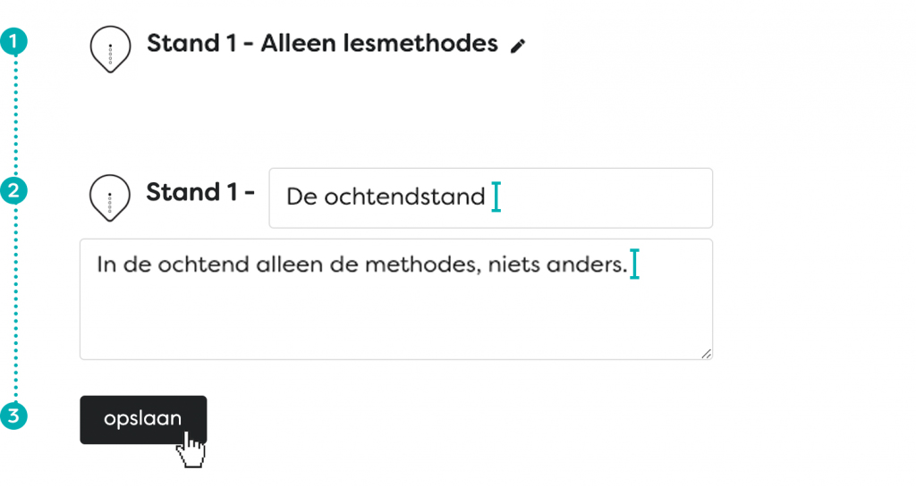 Zelf De Standen Aanpassen